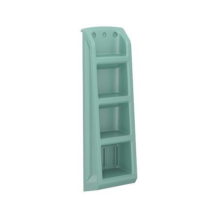 Cortech Ladder for Wall Bunk, 15 1/2 in W, Aqua 7704AQ