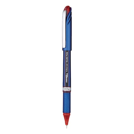 Pentel Pen Set, Red, Non-Erasable, Gel, PK12 BLN25-B