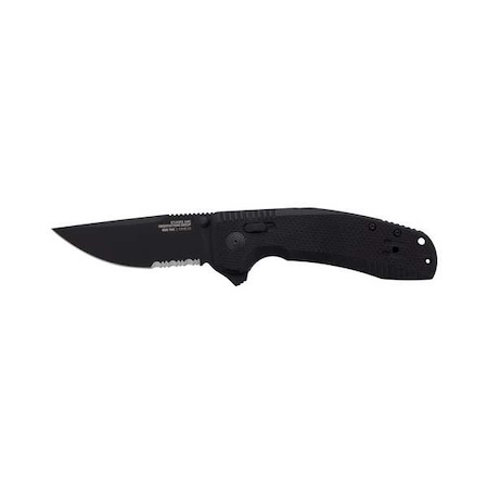 Sog Utility Knife, Serrated, 2-3/4" Blade L 12-38-03-41
