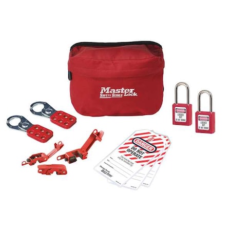 Master Lock Compact Safety Lockout Pouch, Electrical S1010E410KABAS