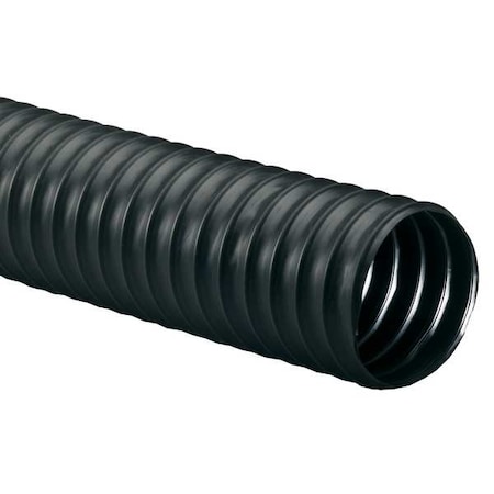 FLEXAUST CO Ducting Hose, 25 ft L, Black 8351090025