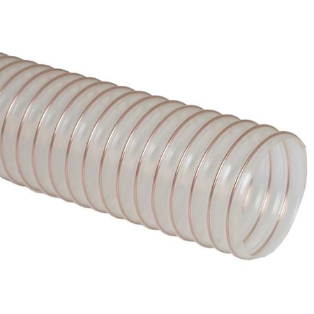 Flexaust Co Ducting Hose, 25 ft L, Clear 8371080025