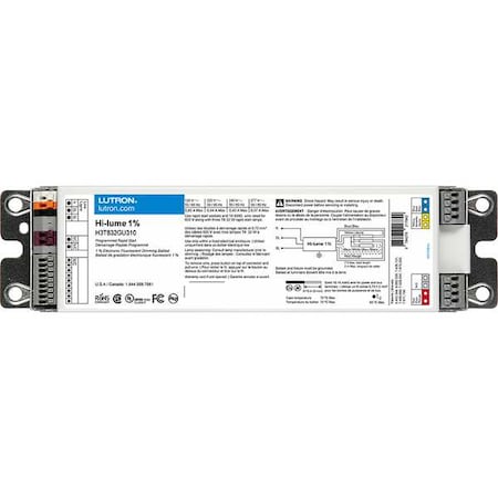 Lutron Electronic Dimming Ballast, T8 H3T832GU317