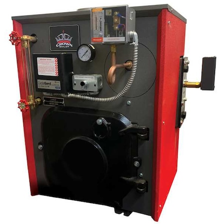 Crown Boiler Co Steam Boiler, Oil, 31-5/8" H, 17-3/8" W KSB100ZOTP1SSU0