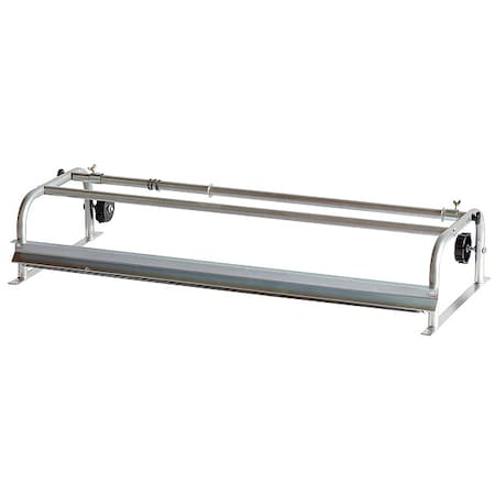 Keysco Tools Wall Mount Masker, Silver, W 36 In 78009