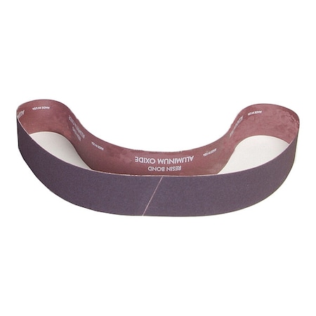 Norton Abrasives Sanding Belt, Coated, Aluminum Oxide, 100 Grit, Medium, R228 Metalite 78072721280