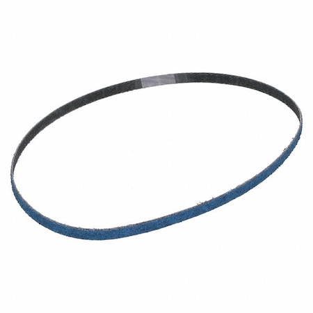 Norton Abrasives Sanding Belt, Coated, Zirconia Alumina, 60 Grit, Coarse, BlueFire R823P, Blue 78072743583
