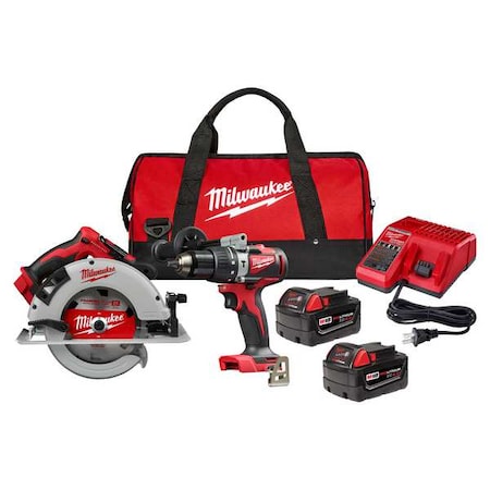 Milwaukee Tool M18 Brushless 2-Tool Combo Kit 2992-22