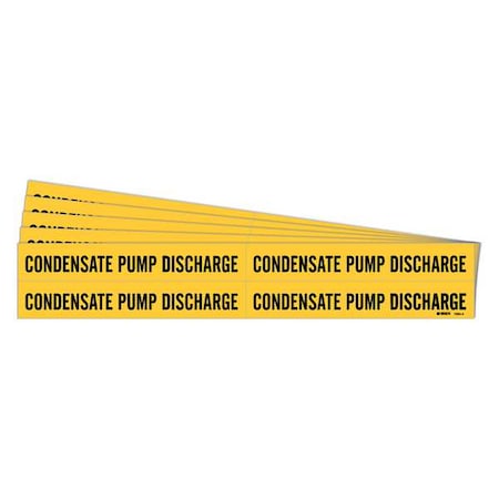 Brady Pipe Marker, PK5, 7064-4-PK 7064-4-PK