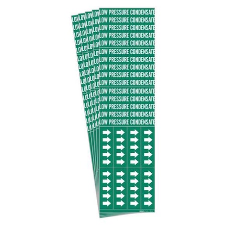 Brady Pipe Marker, PK5, 7386-3C-PK 7386-3C-PK