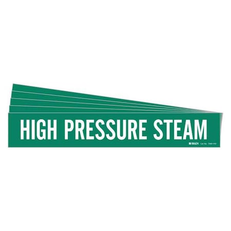 Brady Pipe Marker, PK5, 7369-1HV-PK 7369-1HV-PK