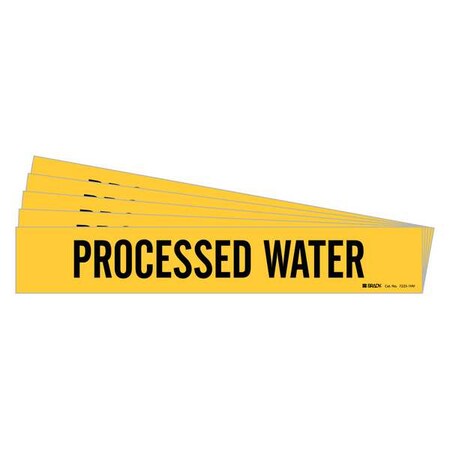 Brady Pipe Marker, PK5, 7225-1HV-PK 7225-1HV-PK