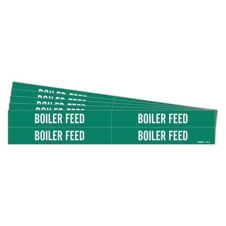 Brady Pipe Marker, PK5, 7032-4-PK 7032-4-PK