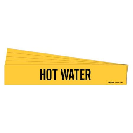 Brady Pipe Marker, PK5 7146-1-PK