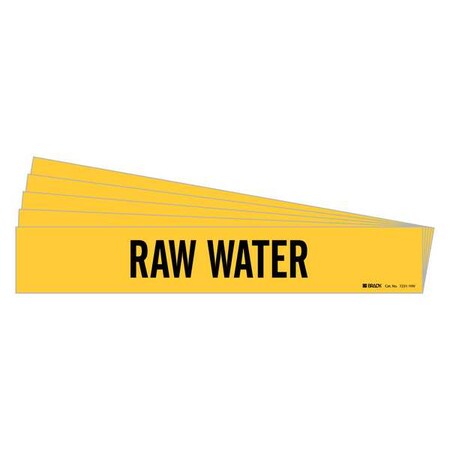 Brady Pipe Marker, PK5, 7231-1HV-PK 7231-1HV-PK