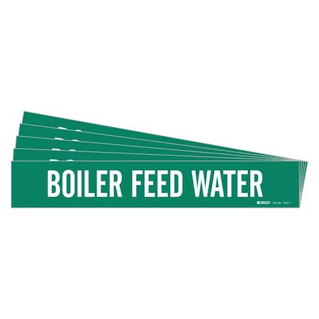 Brady Pipe Marker, PK5 7332-1-PK