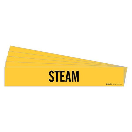 Brady Pipe Marker, PK5, 7270-1HV-PK 7270-1HV-PK