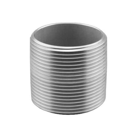 Zoro Select Nipple, 150 psi, SS, 2 7/8 " T4BNL01