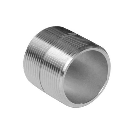 Zoro Select Nipple, 150 psi, SS, 2 5/8 " E6BNK01