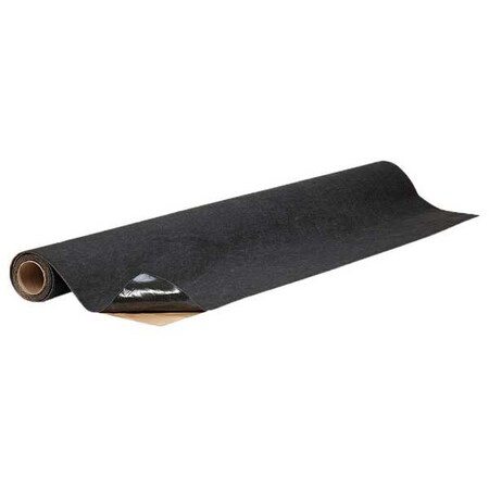 Pig Carpet Protection Mat, Polyester, 1/8 in Thick, Black, 6 ft W x 10 ft L GRPCP72203-BK