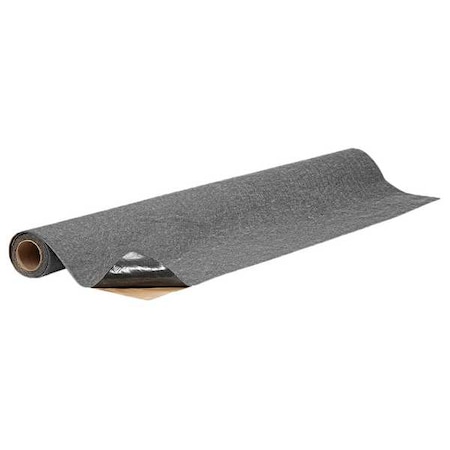 Pig Carpet Protection Mat, Polyester, 1/8 in Thick, Gray, 6 ft W x 10 ft L GRPCP72203-GY