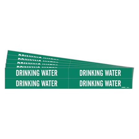 Brady Pipe Marker, PK5, 7093-4-PK 7093-4-PK