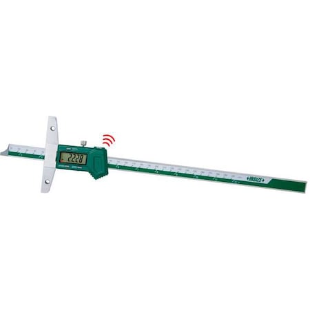 Insize Digital Depth Gauge, Wireless, Inch/Metric 1147-200WL