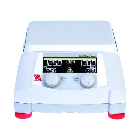 Ohaus Hot Plate Stirrer, Plate 7" L x 7" W, 15 L 30500600