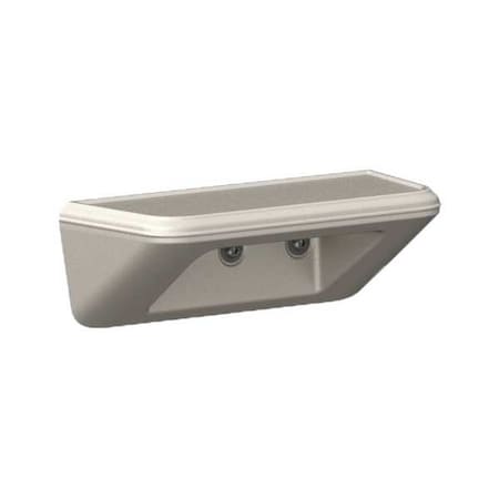 Cortech Shelf/Step, 5 in H, Stone Gray 7600SG