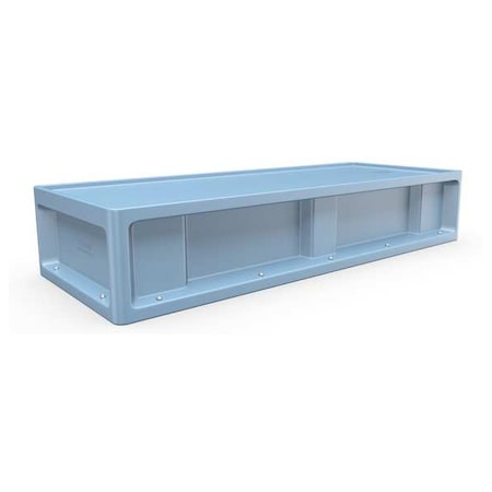 Cortech Institutional Bed, 79 in L, Blue Gray 7500BG