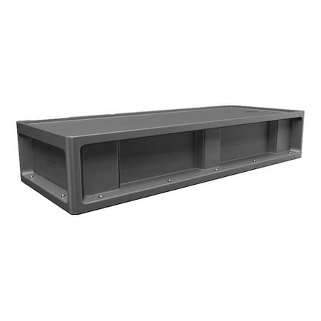 Cortech Institutional Bed, 79 in L, Gray 7500GY