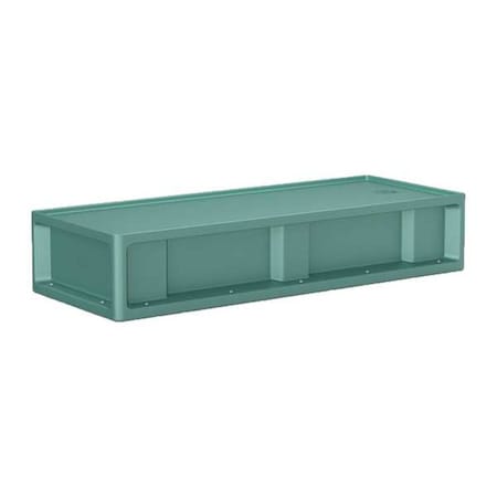 Cortech Institutional Bed, 79 in L, Aqua 7500AQ