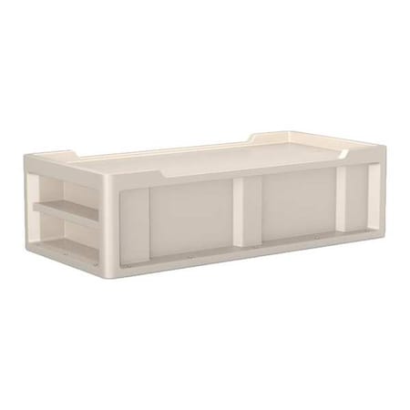 Cortech Institutional Bed, 86 in L, Stone Gray 7801SG