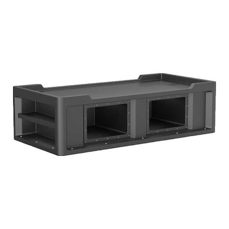 Cortech Institutional Bed, 86 in L, Black 7802BK