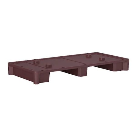 Cortech Institutional Bed, 86 in L, Burgundy 7606BY