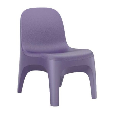 Cortech Armless Chair, Indigo Seat, 22 in W 26 in L 32 in H, Polyethylene Seat 6484IG