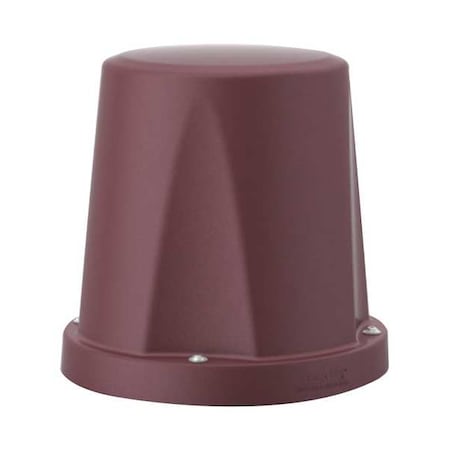 Cortech Stool, Burgundy Seat, 16 1/2 in W 16 1/2 in L 15 1/2 in H, Polyethylene Seat 7901BY