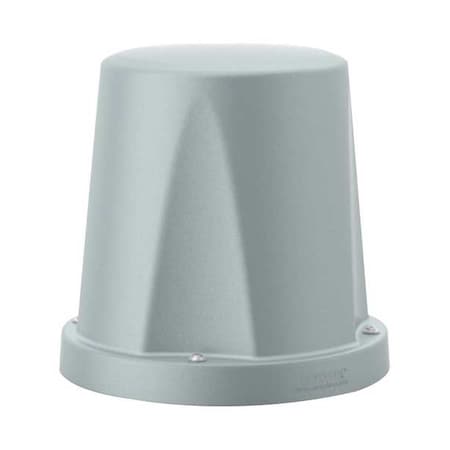 Cortech Stool, Gray Seat, 16 1/2 in W 16 1/2 in L 15 1/2 in H, Polyethylene Seat 7901GY