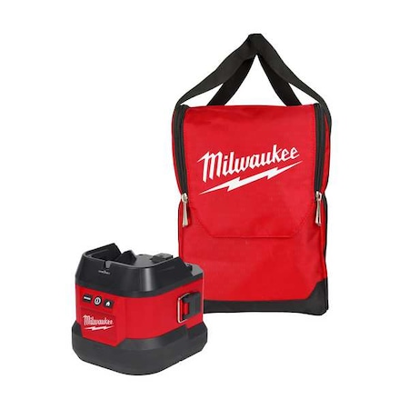 MILWAUKEE TOOL M18 Utility Remote Control Search Light Portable Base with Carry Bag 49-16-2123B