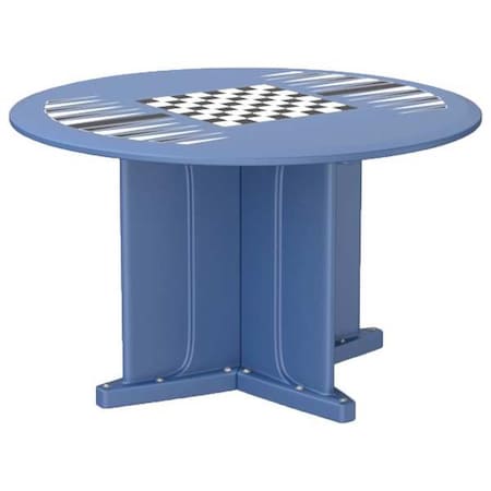 Cortech Table, 29 in H, Midnight Blue 66751MBGT