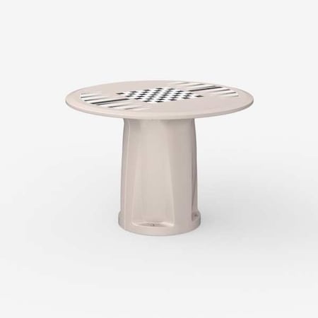 Cortech Table, 29 in H, Stone Gray 66749SGGT