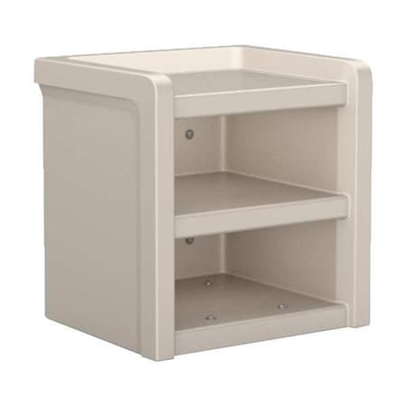 Cortech Nightstand, 21.5 in H, Stone Gray 7602SG