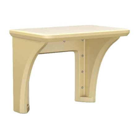 Cortech Wall-Mount Desk, 36 in W 24 in L 29 in H 7605SD