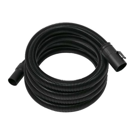 Dayton Vacuum Hose, 18 ft L, Black, Plastic 783GA1
