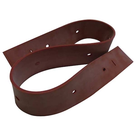 Tennant Rear Squeegee Blade, Latex, Red 9017804