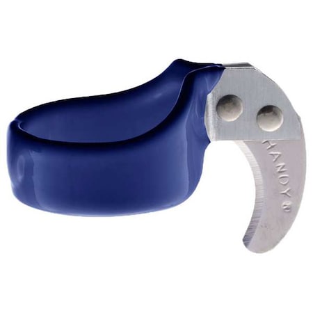Handy Ring Knife, Blade Safety, Steel Blade, PK12 O-V-Blue-11