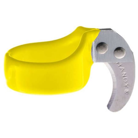 Handy Ring Knife, Blade Safety, Steel Blade, PK12 O-V-Yellow-9
