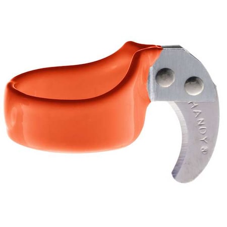 Handy Ring Knife, Blade Safety, Steel Blade, PK12 O-V-Orange-14