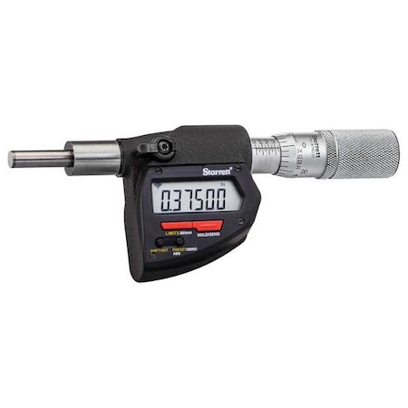 Starrett Wireless Digital Micrometer Head W762.1XFL-2