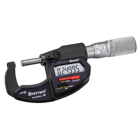 Starrett Wireless Digital Micrometer W788.1XFL
